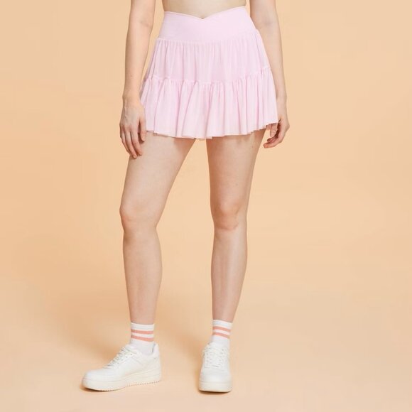Blogilates Ballerina Skort - Pink M NWT - Picture 2 of 11
